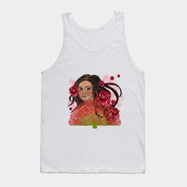 Gypsy Rose Tank Top by RaineBow